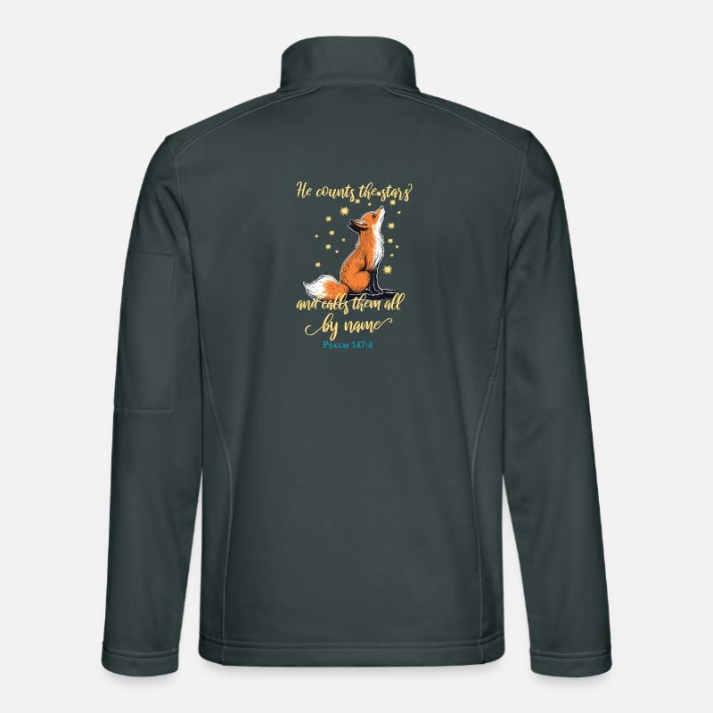 Citation chrétienne de Fox Veste en tissu softshell Unisexe