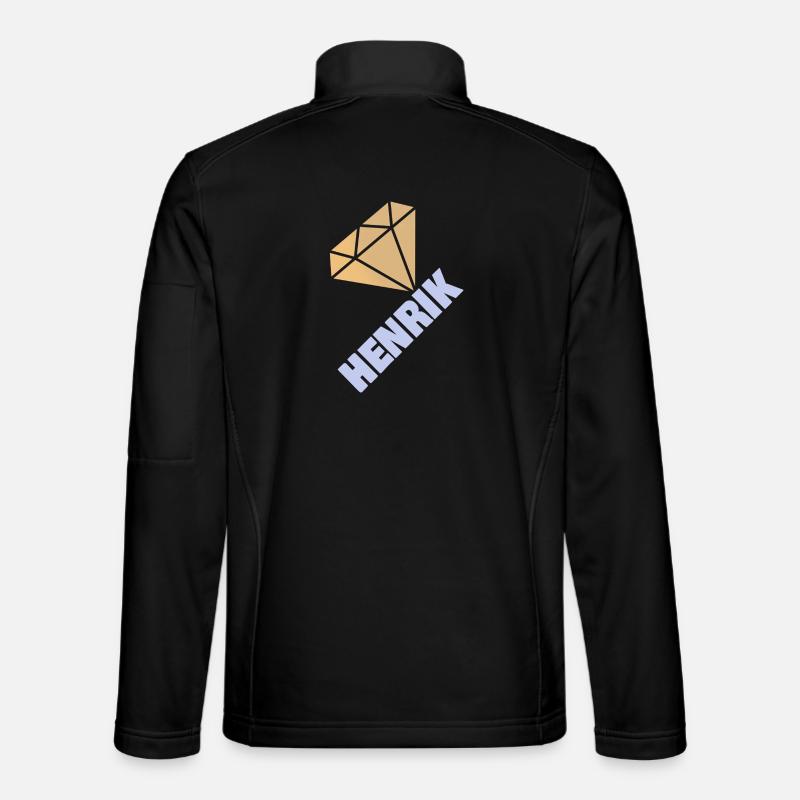 Henrik - Unisex Softshell Jacket - black