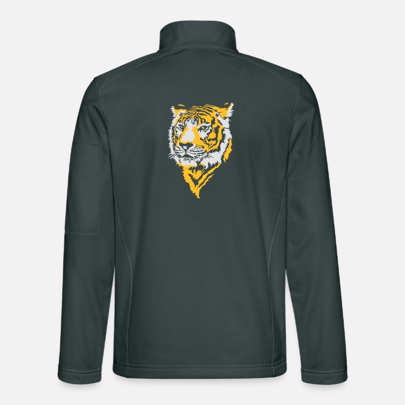 Tête de tigre flex Veste en tissu softshell Unisexe