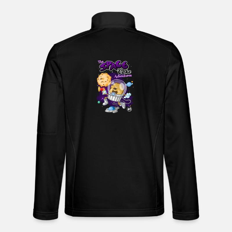 Space cake - Unisex Softshell Jacket - black