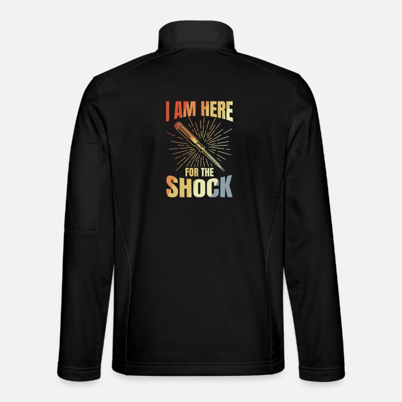 Elektroingenieur Spruch - Unisex Softshelljacke - Schwarz