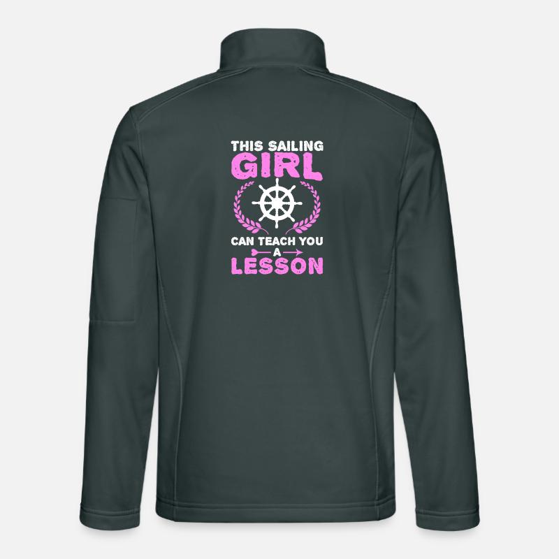 Ce marin vous donnera une leçon Veste en tissu softshell Unisexe