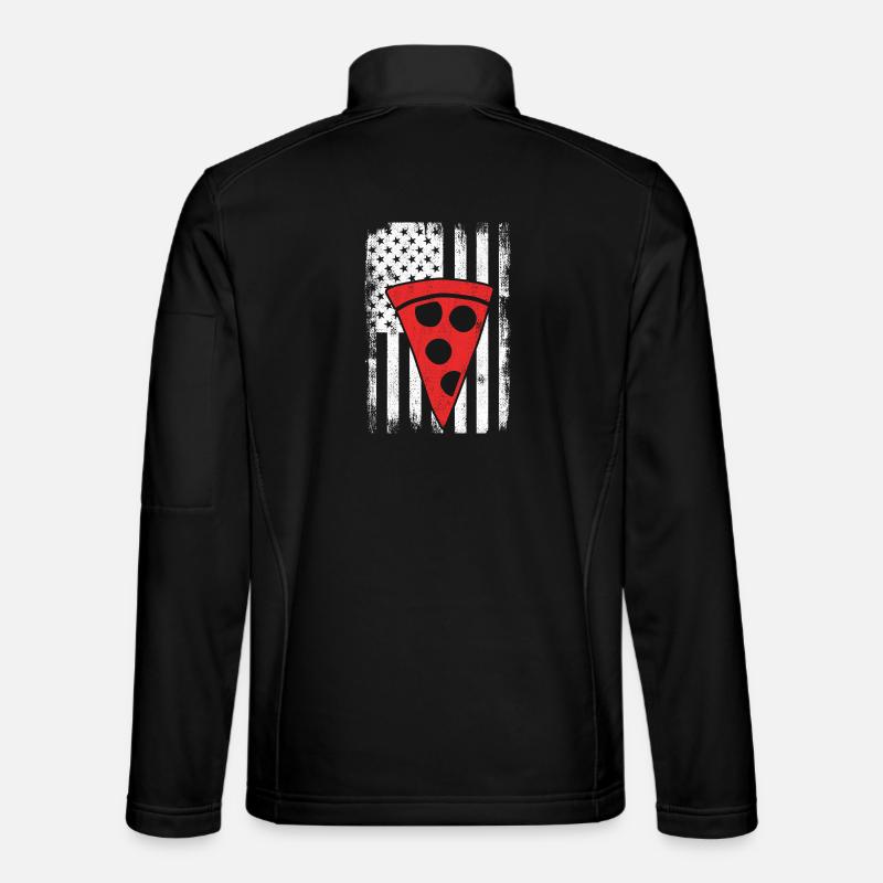 USA Pizza Unisex Softshelljacke