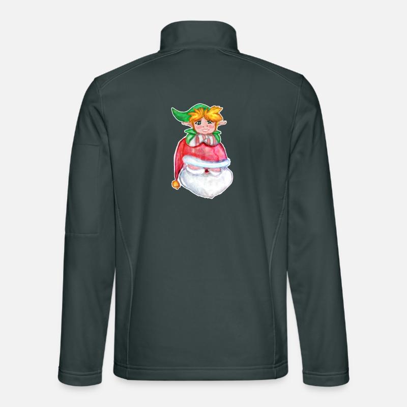 Kawaii Santa & Elf Unisex Softshelljacke