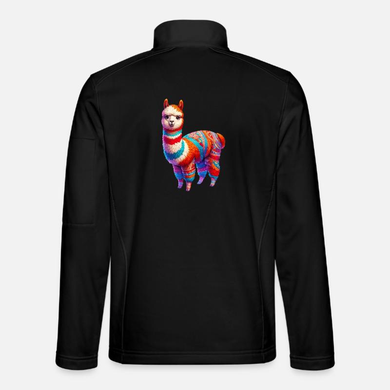 Alpaka - Unisex Softshelljacke - Schwarz