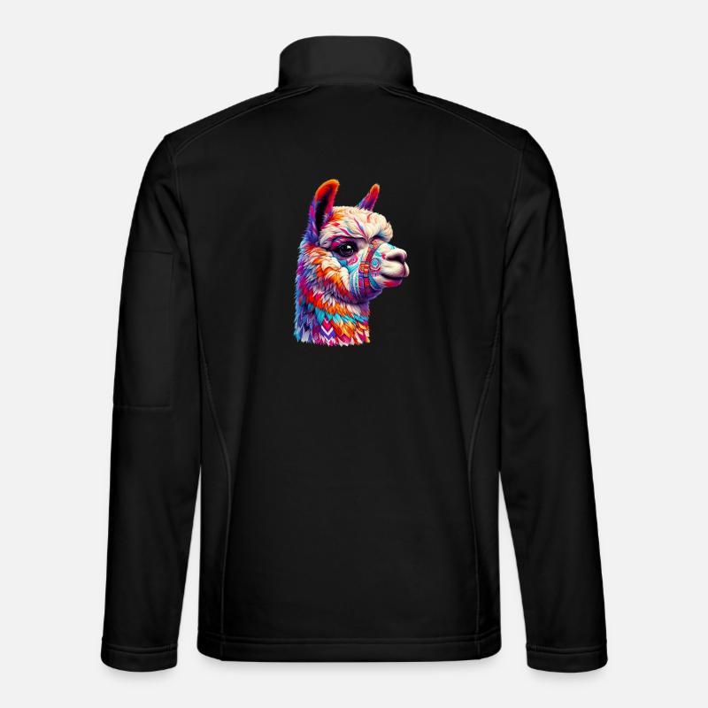 Alpaca - Unisex Softshell Jacket - black