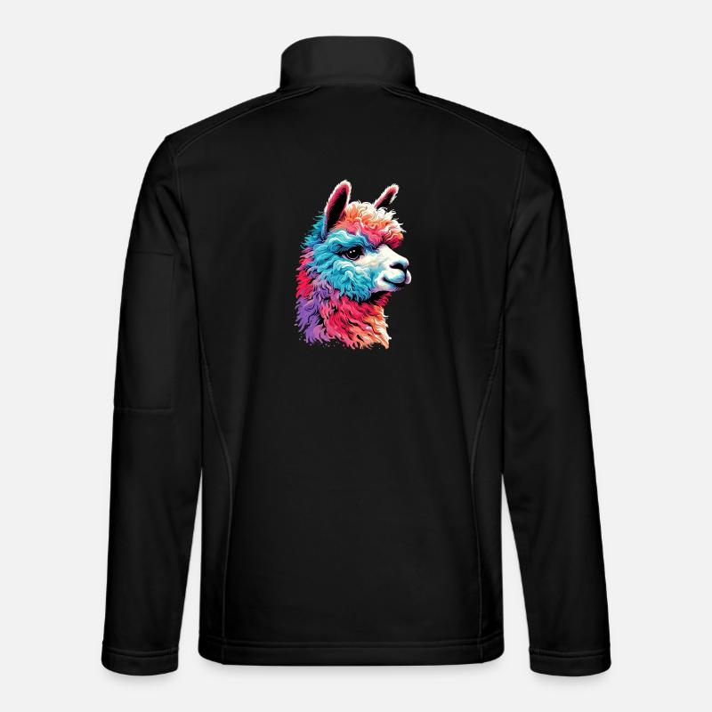 Alpaka - Unisex Softshelljacke - Schwarz