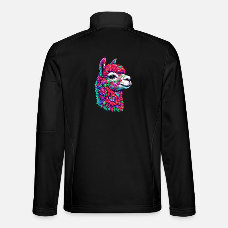 Alpaka - Unisex Softshelljacke - Schwarz