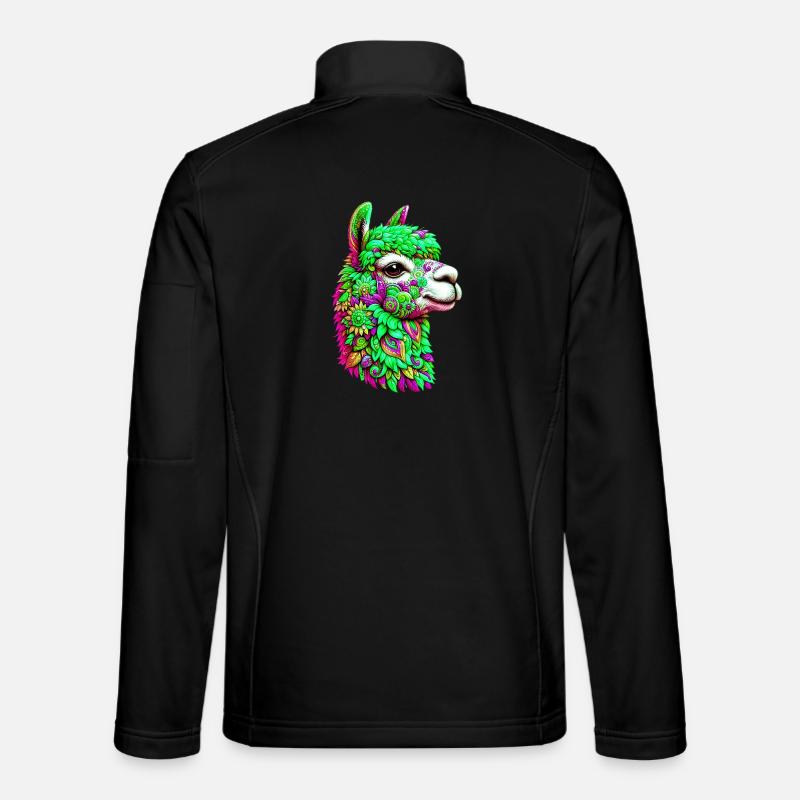Alpaka - Unisex Softshelljacke - Schwarz