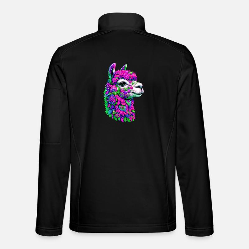 Alpaka - Unisex Softshelljacke - Schwarz