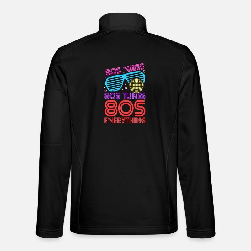 80s Vibes Tunes Everything Unisex Softshelljacke