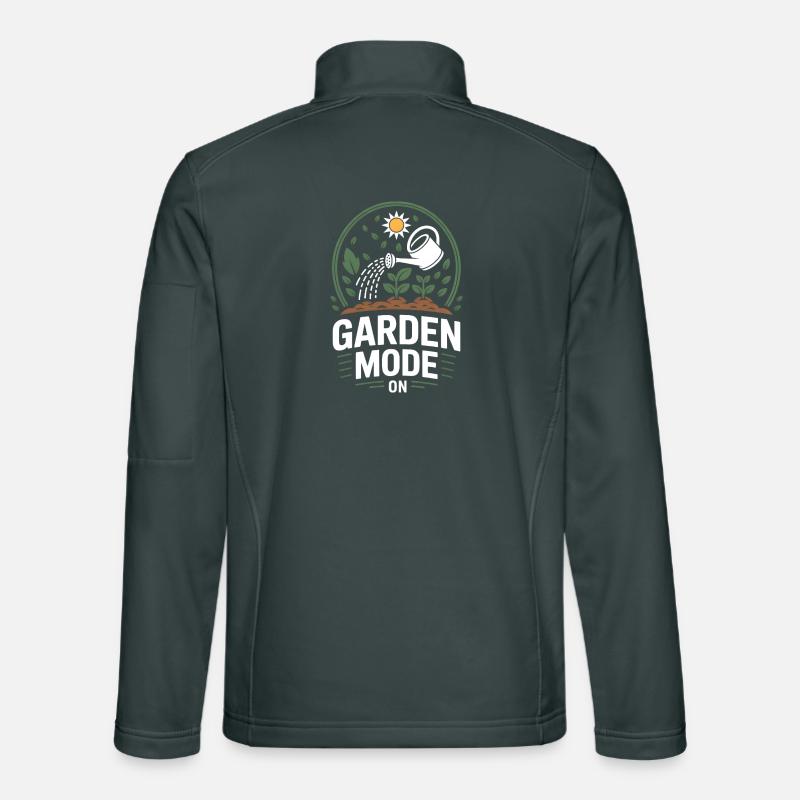 Garden Mode On Gartenmodus An Gärtner Unisex Softshell Jacket
