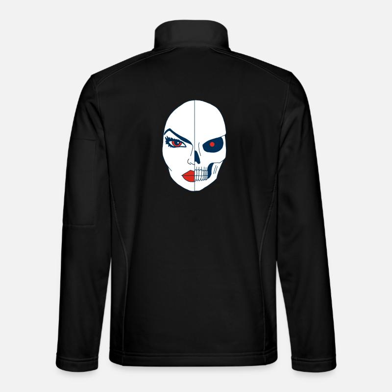 La morte e il suo volto - Giacca softshell unisex - nero