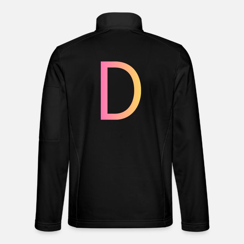 D - Unisex Softshelljacke - Schwarz