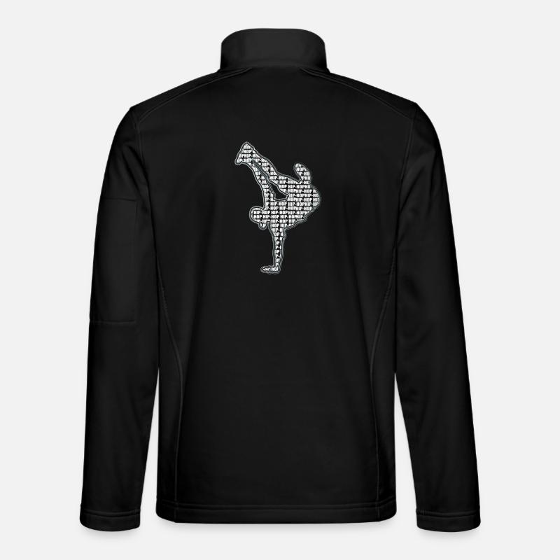 Breakdance - Unisex Softshelljacke - Schwarz