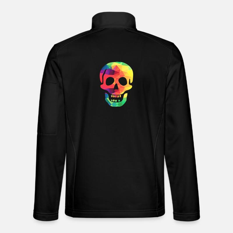 Colourful skull Unisex Softshell Jacket