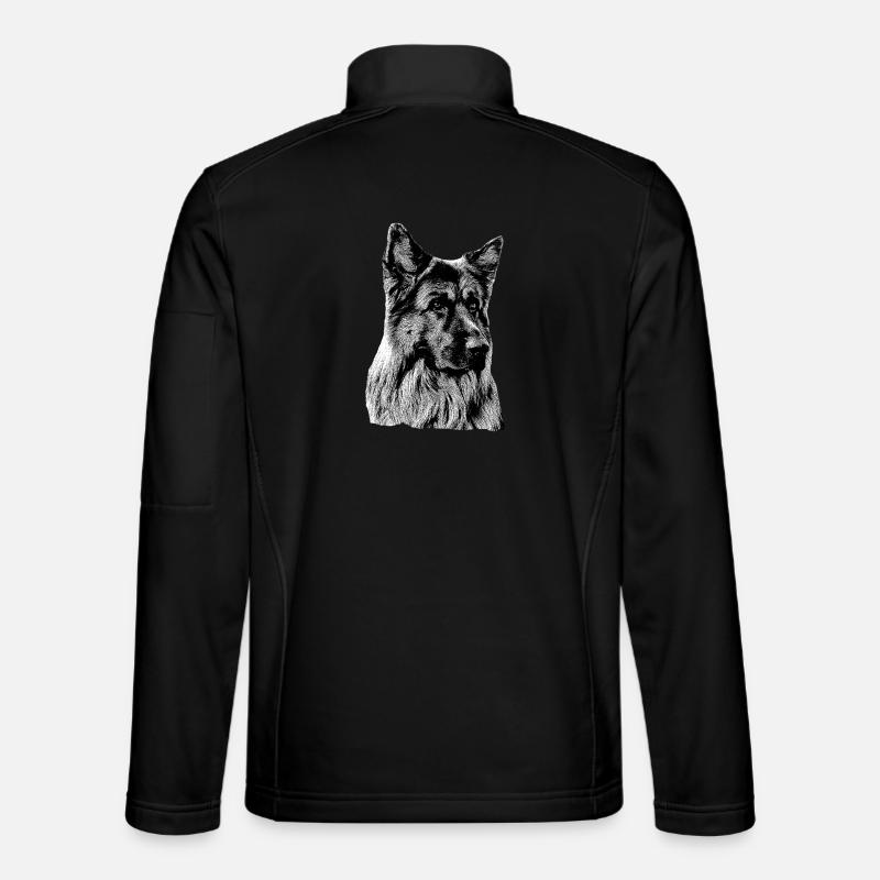 Schäferhund Deutscher Schäferhund German Shepherd Unisex Softshell Jacket