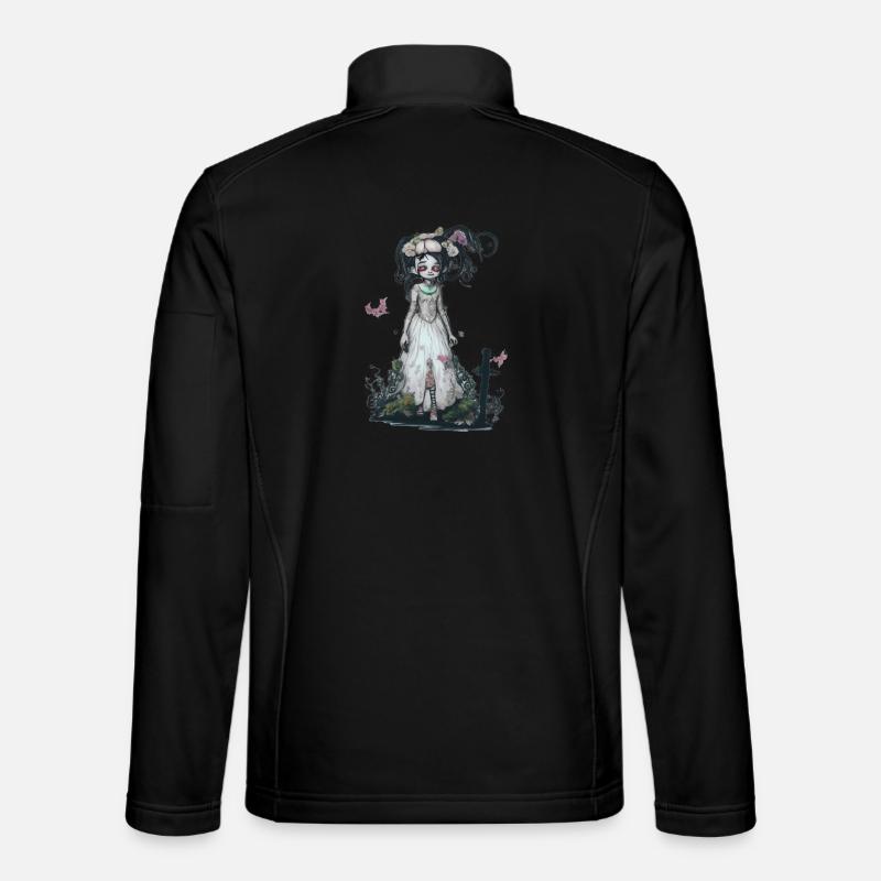 Ghost Bride - Unisex Softshell Jacket - black