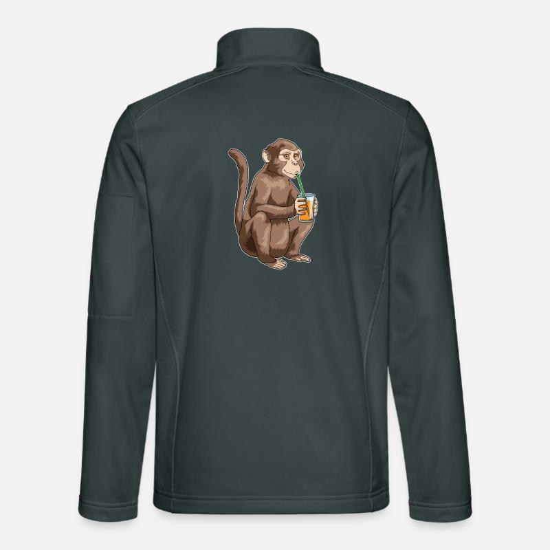 Jus de singe Veste en tissu softshell Unisexe