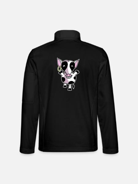 Happy cow - Unisex Softshell Jacket - black