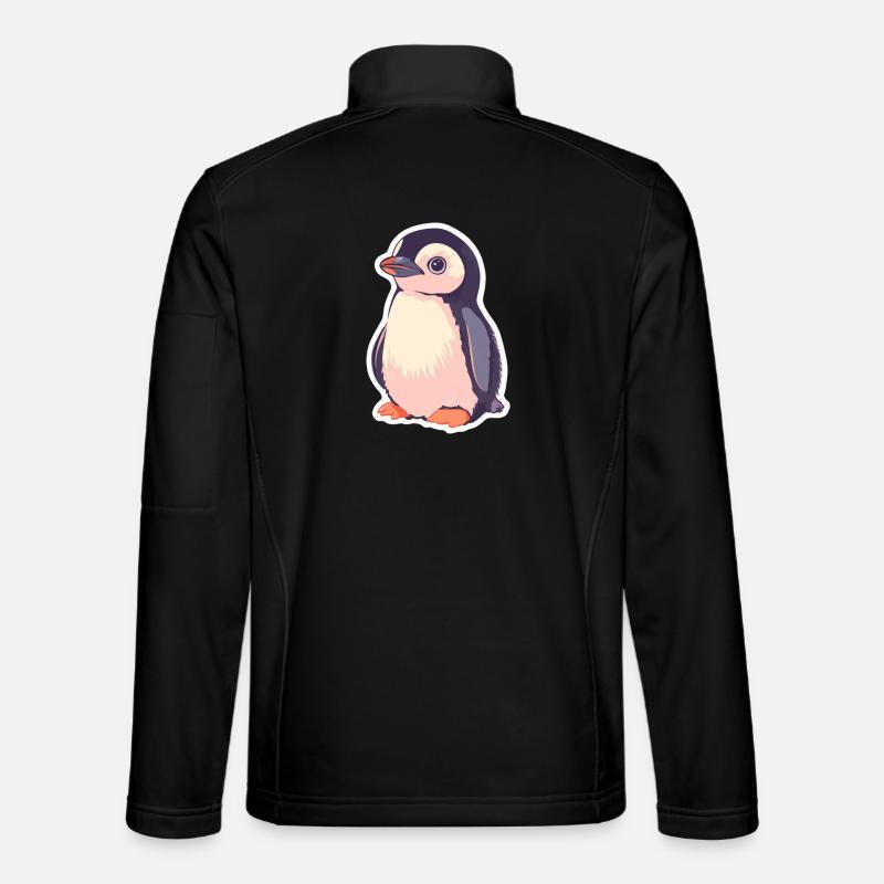 Pingouin - Veste en tissu softshell Unisexe - noir