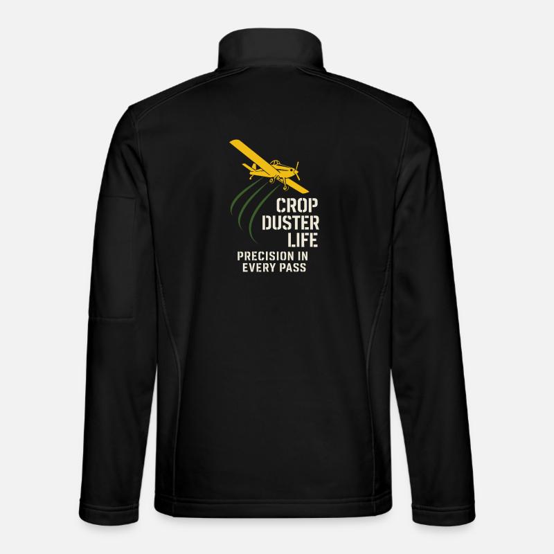 Ländliche Luftfahrt Landwirtschaft Pilotgeschenk Unisex Softshelljacke