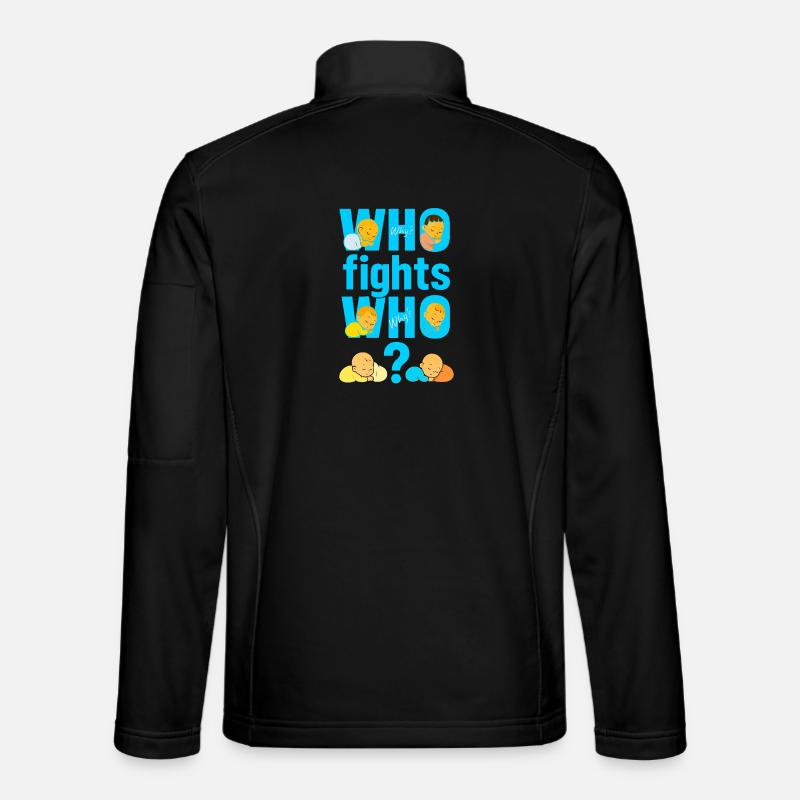 Who fights who why Unisex Softshell Jacket