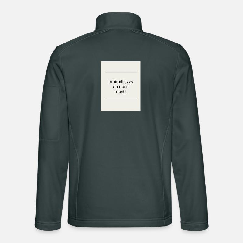 Inhimillisys ist das neue Schwarz Unisex Softshelljacke