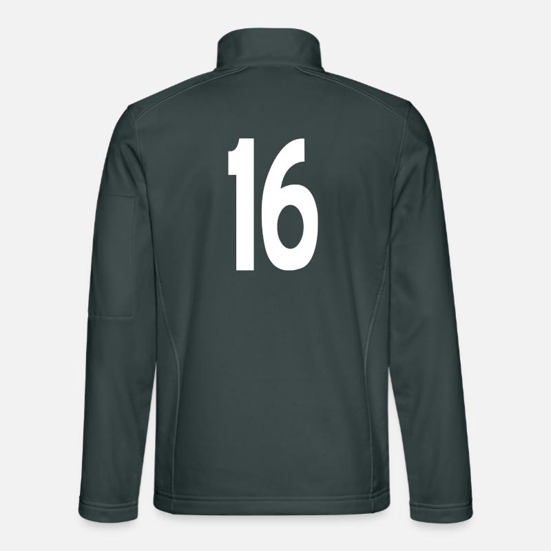 16 Seize Veste en tissu softshell Unisexe