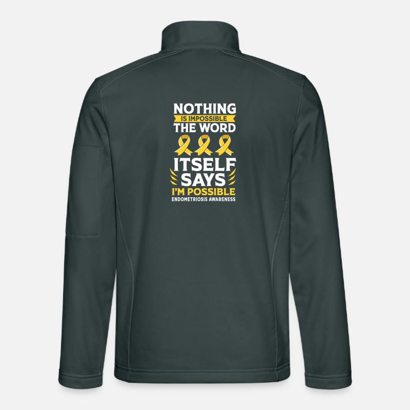 Endometriosis Unisex Softshell Jacket