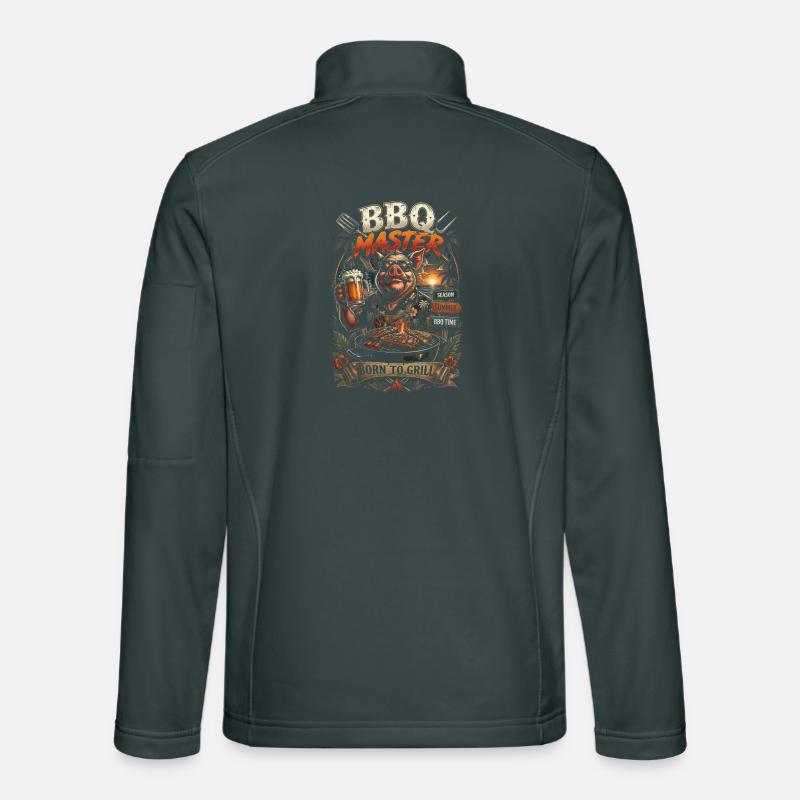 BBQ Master Pork Tropical Season Sommer Unisex Softshelljacke
