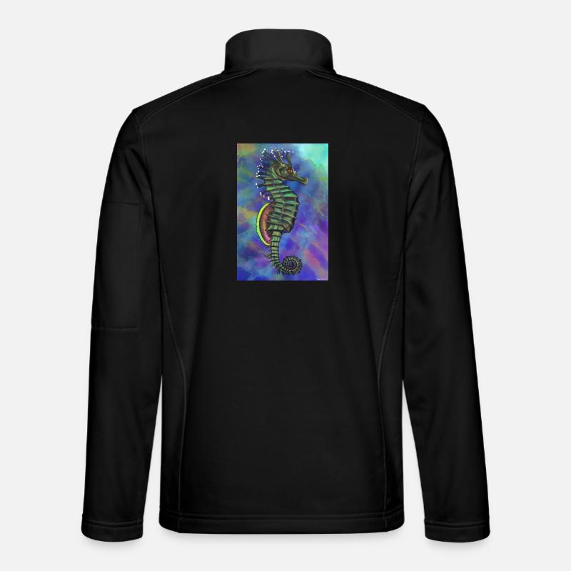 hippocampe Veste en tissu softshell Unisexe