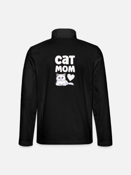 Chats Chats - Veste en tissu softshell Unisexe - noir