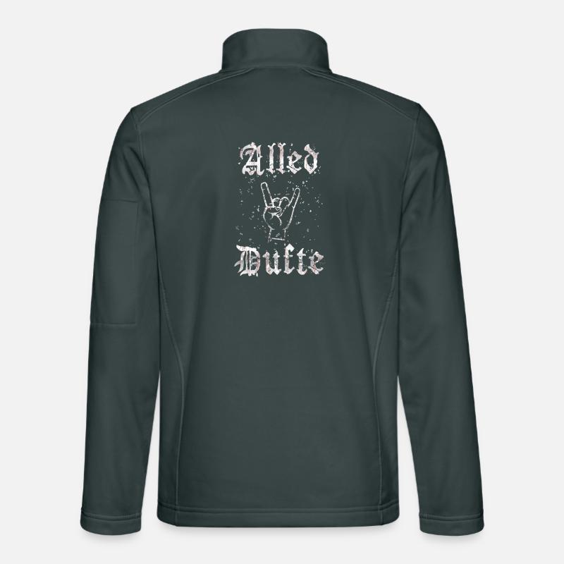 "Alled Dufte" cooler berliner Spruch Unisex Softshelljacke