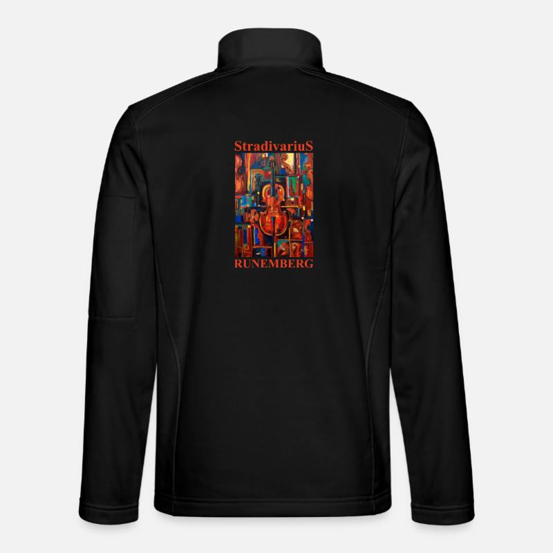 STRADIVARI Louis RUNEMBERG © Adagp - Unisex Softshelljacke - Schwarz