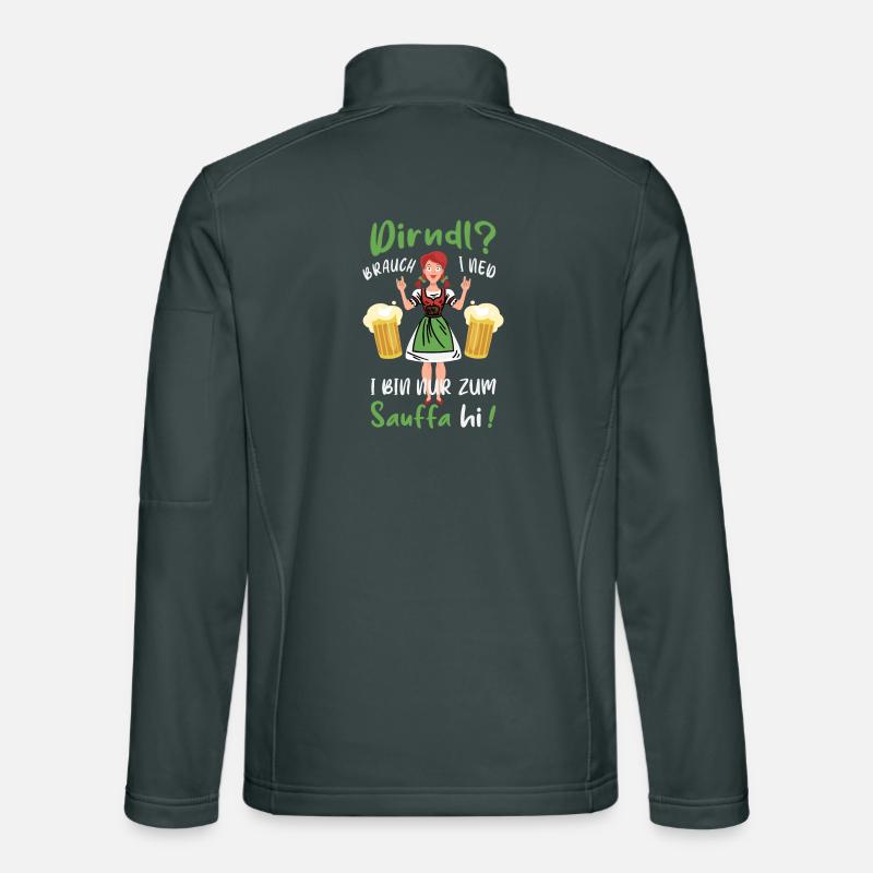 Mein Dirndl brauch ich nicht Unisex Softshelljacke