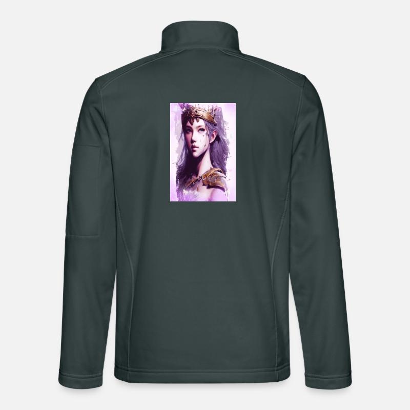 Valkyrie Amazon Warrior Fine Art Affiche Veste en tissu softshell Unisexe