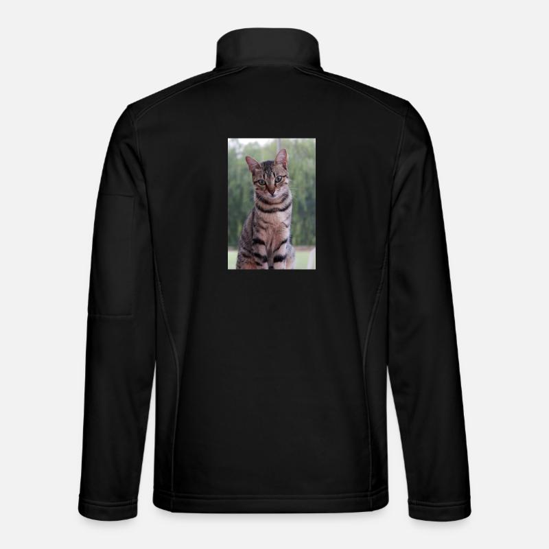 Cat Kitten - Unisex Softshell Jacket - black