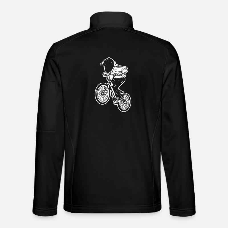 BMX Kid - Veste en tissu softshell Unisexe - noir