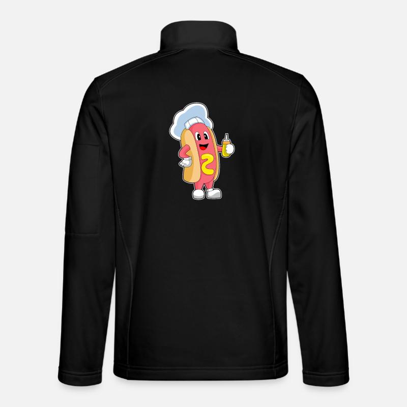 Hotdog Koch Senf Kochen Unisex Softshelljacke