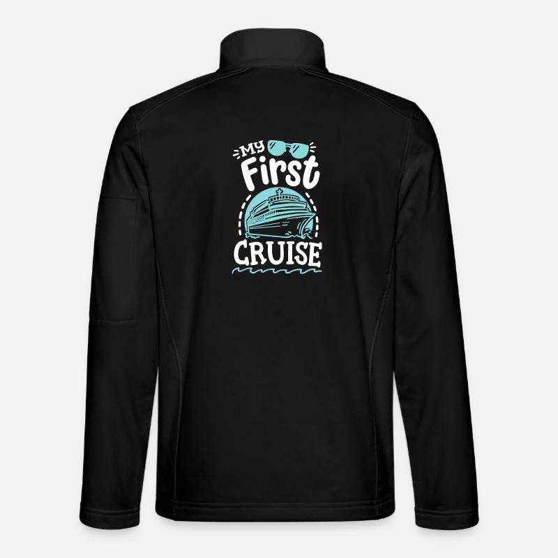 Erster Kreuzfahrturlaub - Unisex Softshelljacke - Schwarz