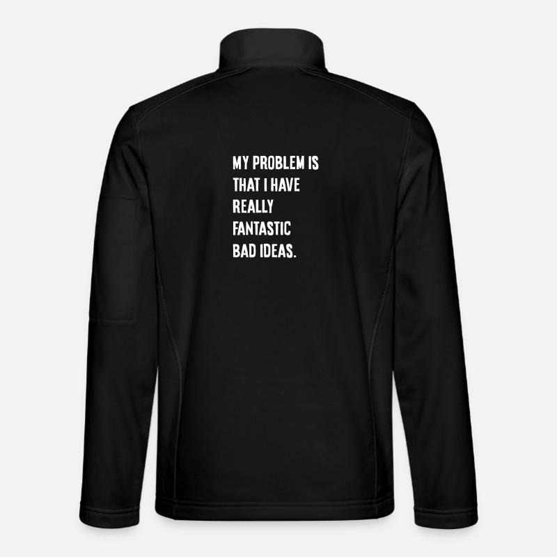 Mon problème - Veste en tissu softshell Unisexe - noir