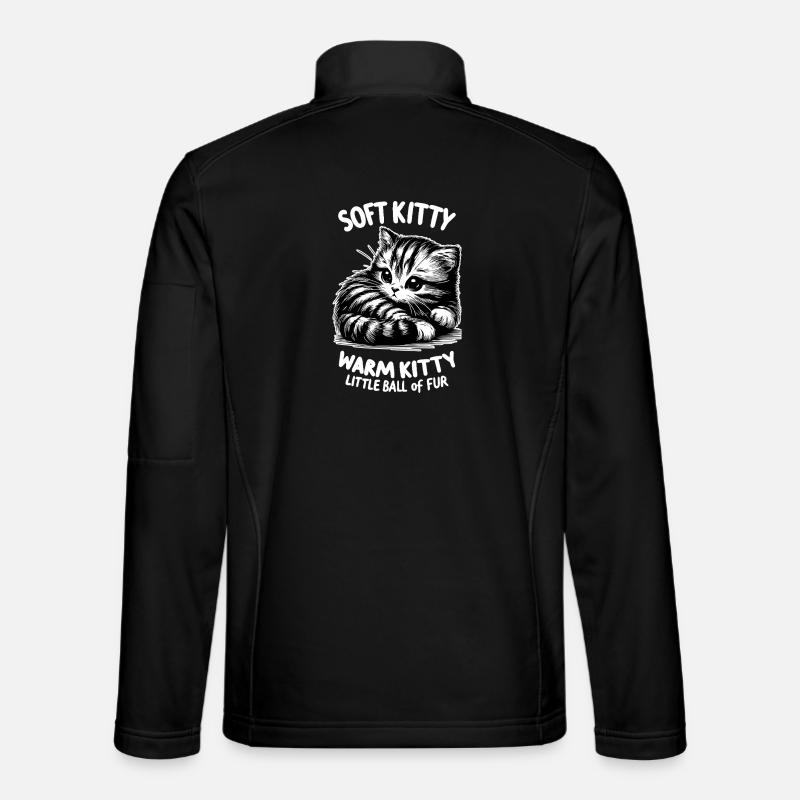 Soft Kitty (dark) Unisex Softshell Jacket