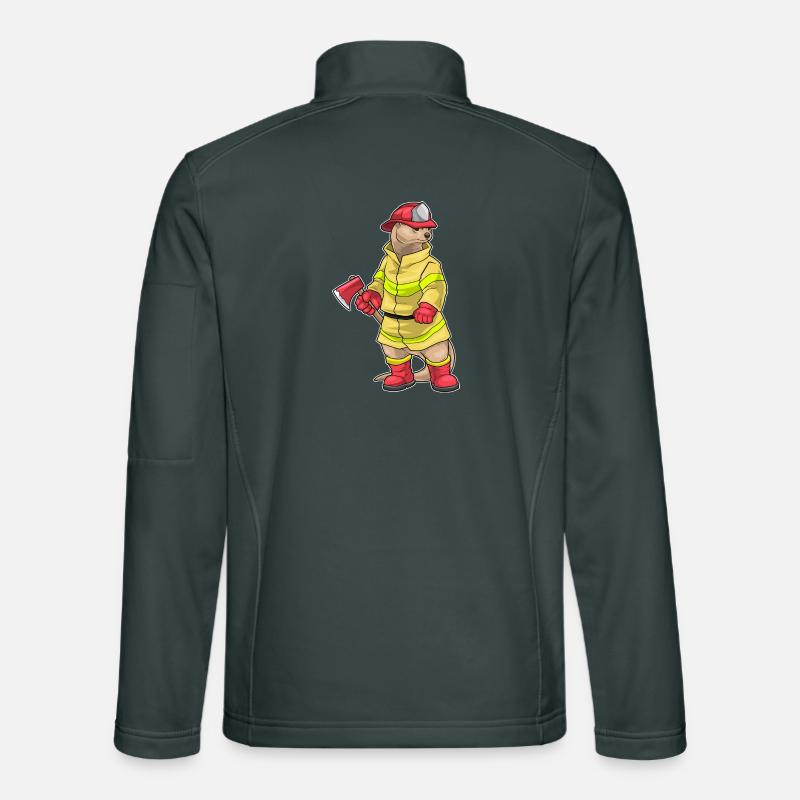 Otter Hache de pompier Brigade de pompiers Veste en tissu softshell Unisexe