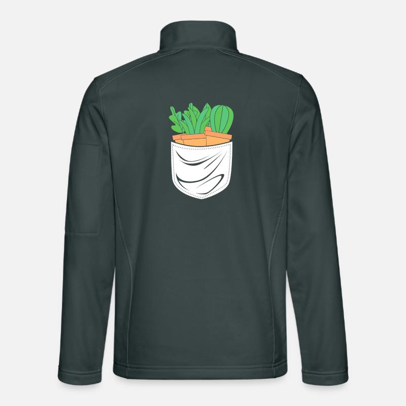 Cacti Plant Cactus Unisex Softshell Jacket