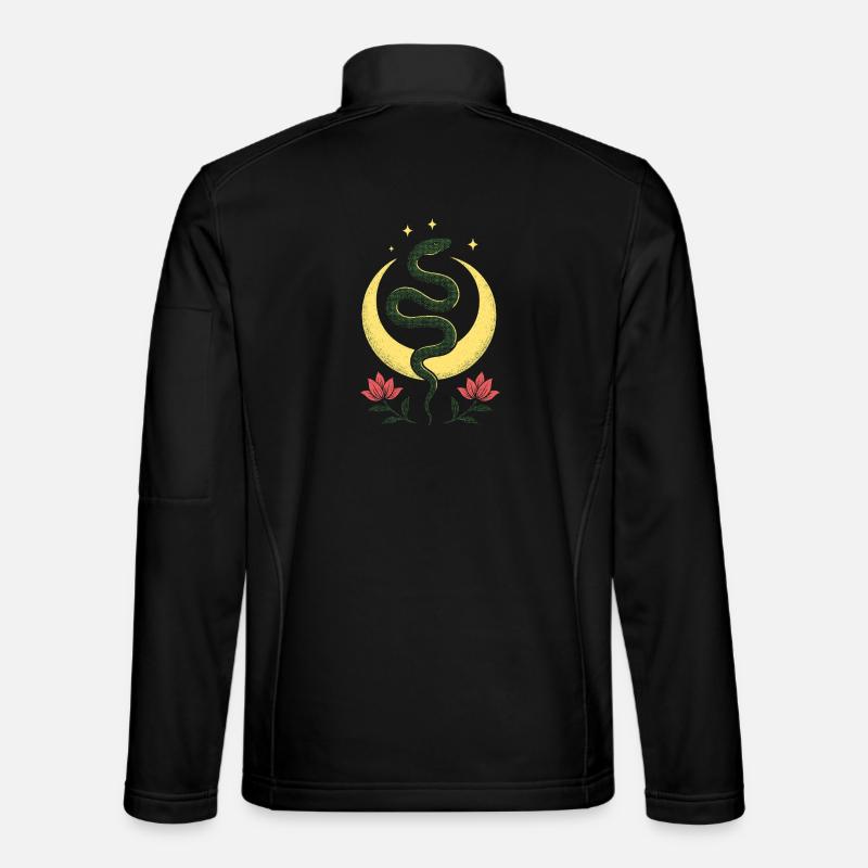 Moonserpent - Unisex Softshell Jacket - black
