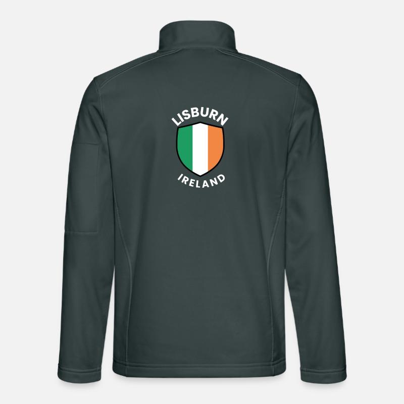 Lisburn Shield Irish Flag Tee Unisex Softshelljacke