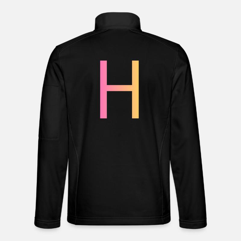 H - Unisex Softshelljacke - Schwarz