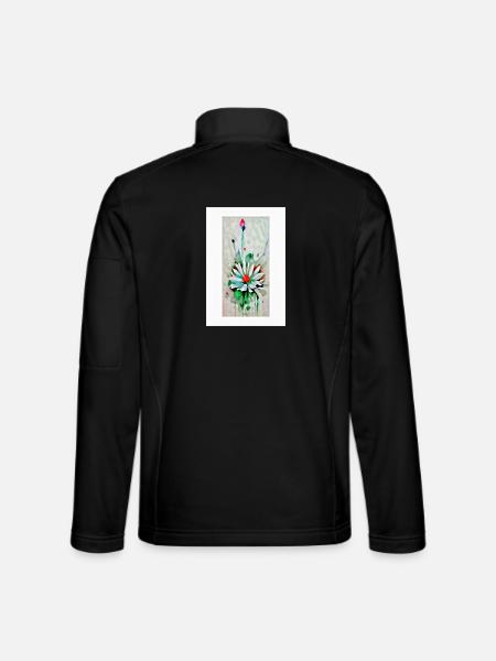 klajgrdajtscwlj - Veste en tissu softshell Unisexe - noir