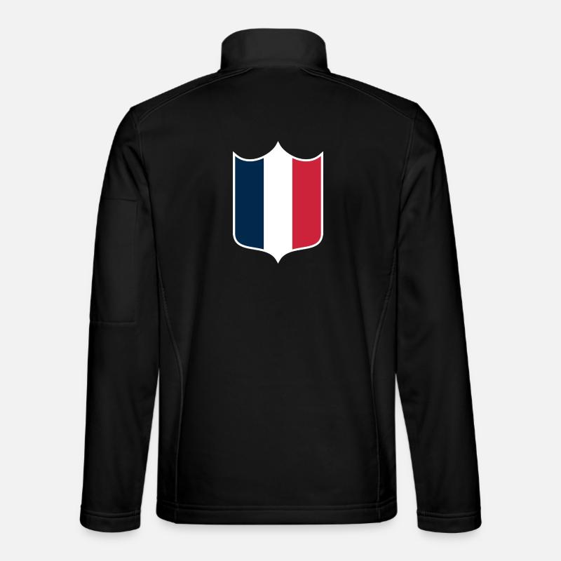 France - Unisex Softshell Jacket - black